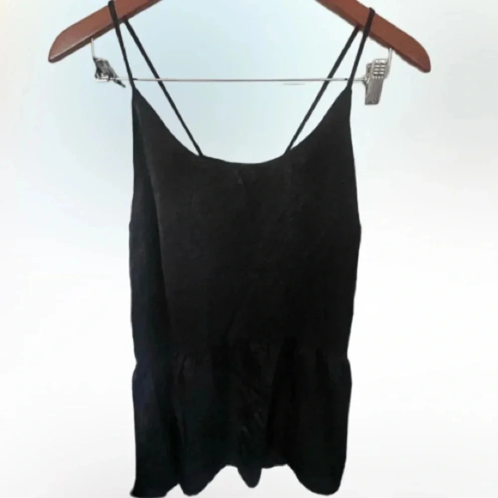 Nectar clothing black tank top‎ size Large